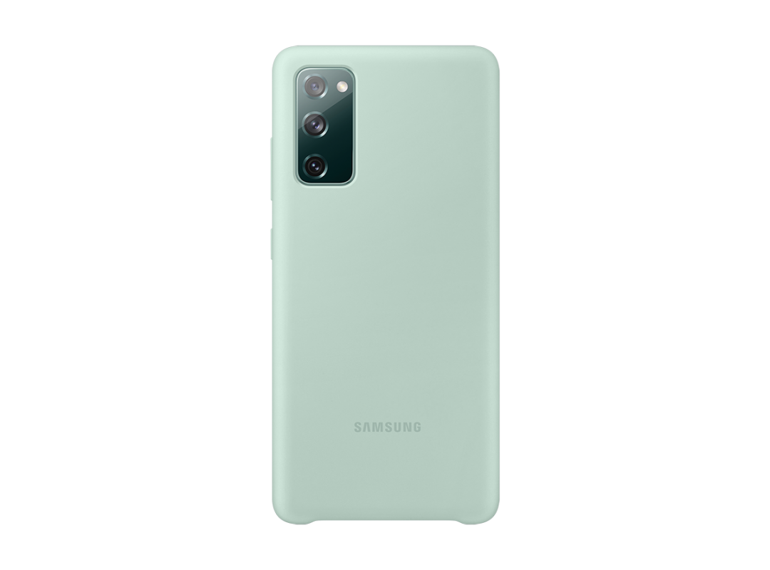 Чехол Samsung Silicone Cover для Galaxy S20 FE Mint (EF-PG780TMEGRU)