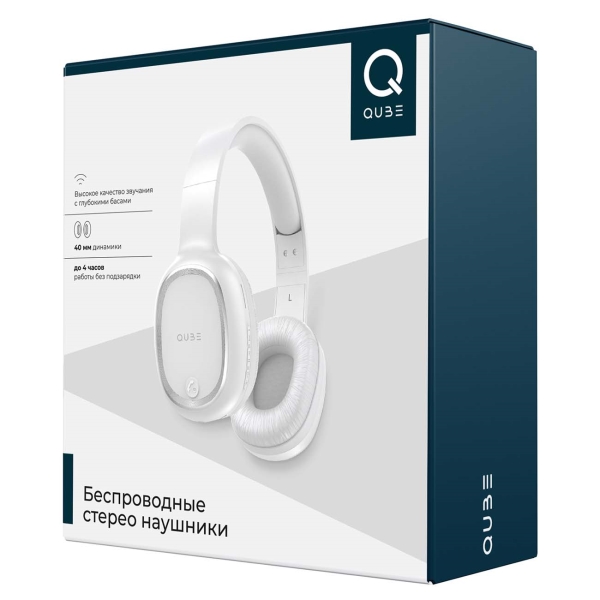 Qub наушники bluetooth