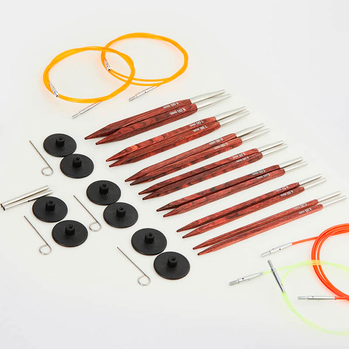 Набор съёмных спиц 12361 Nova Cubics KNITPRO. Набор круговых спиц KNITPRO Cubics Deluxe. Набор съёмных спиц "Deluxe Set" Knit Pro “Nova Cubics Deluxe. Deluxe Cubics Symfonie-Rose KNITPRO.