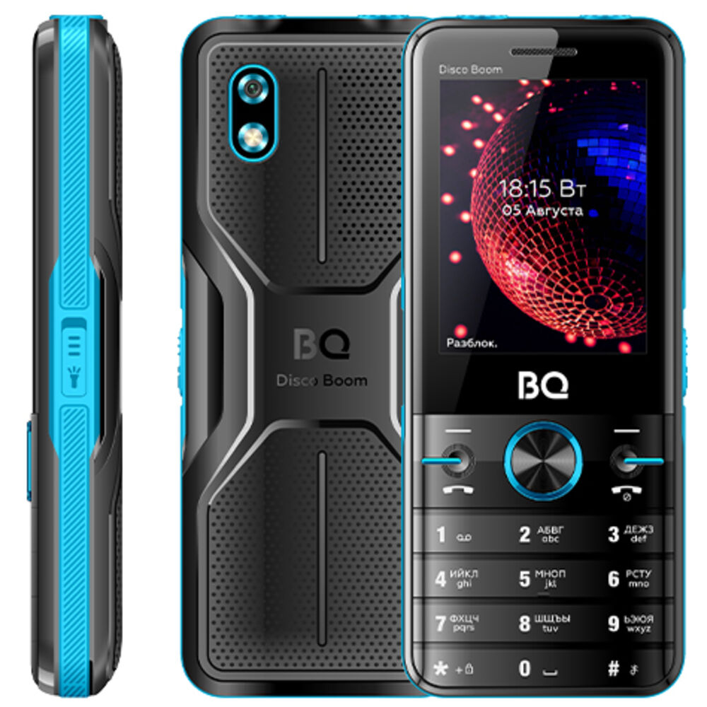 Мобильный телефон BQ Mobile BQ-2842 Disco Boom Black/Blue - купить в  КотоФото.ru, цена на Мегамаркет