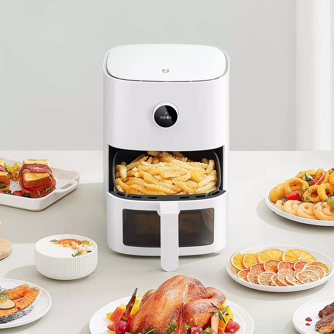 Купить Аэрогриль Liven Oil-Free Air Fryer (White/Белый): цена, характеристики, о