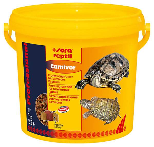 Корм для рептилий Reptil Professional Carnivor корма, рыба, ведро, 1кг