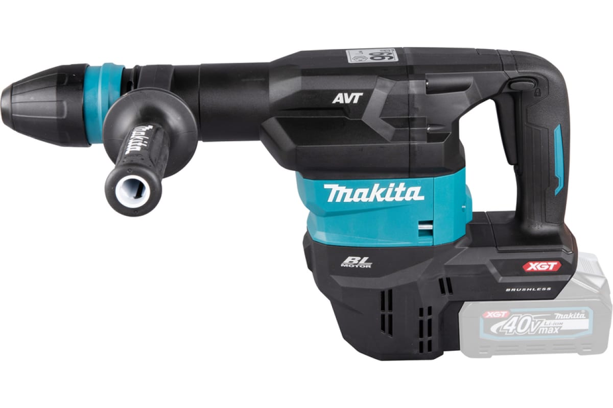 Отбойный молоток аккумуляторный бесщеточный Makita XGT HM001GZ02 SDS-Max 40  В 9,4 Дж без – купить в Москве, цены в интернет-магазинах на Мегамаркет