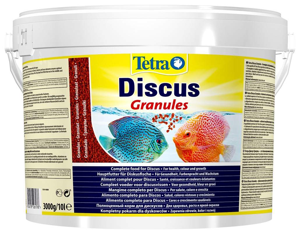 Купить корм для дискусов Tetra Diskus, гранулы, 10 л, цены на Мегамаркет | Артикул: 100023350523