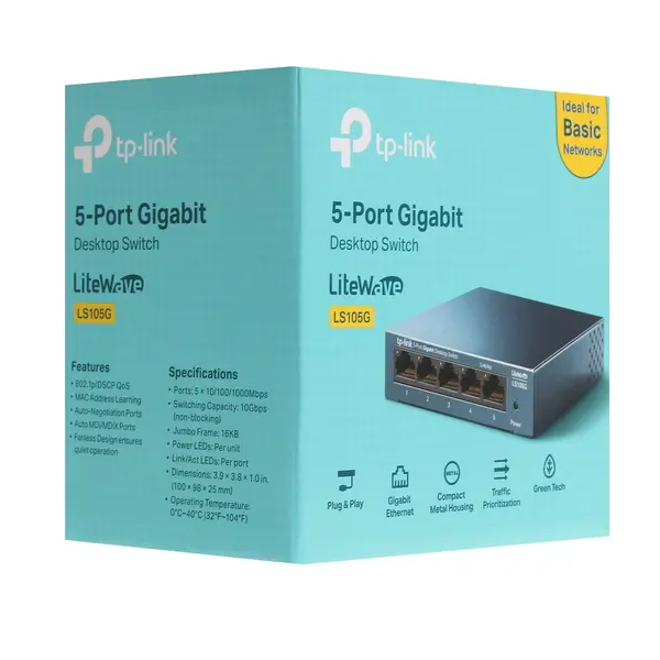 Коммутатор tp link ls105g. TP-link ls105g.