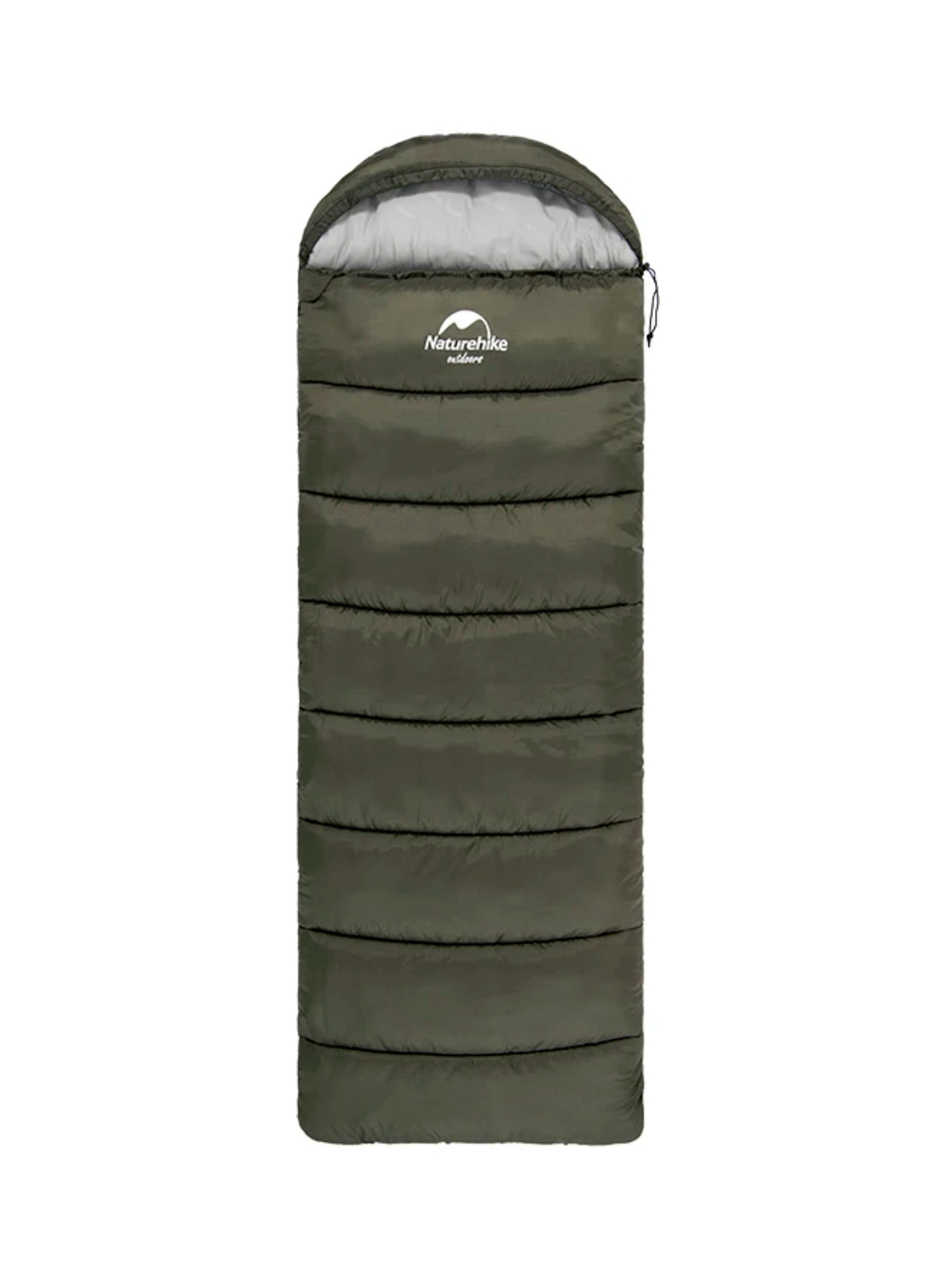 Спальник Naturehike U Series Envelope Sleeping Bag With Hood U150 Army Green - купить в Мегамаркет Москва Томилино, цена на Мегамаркет