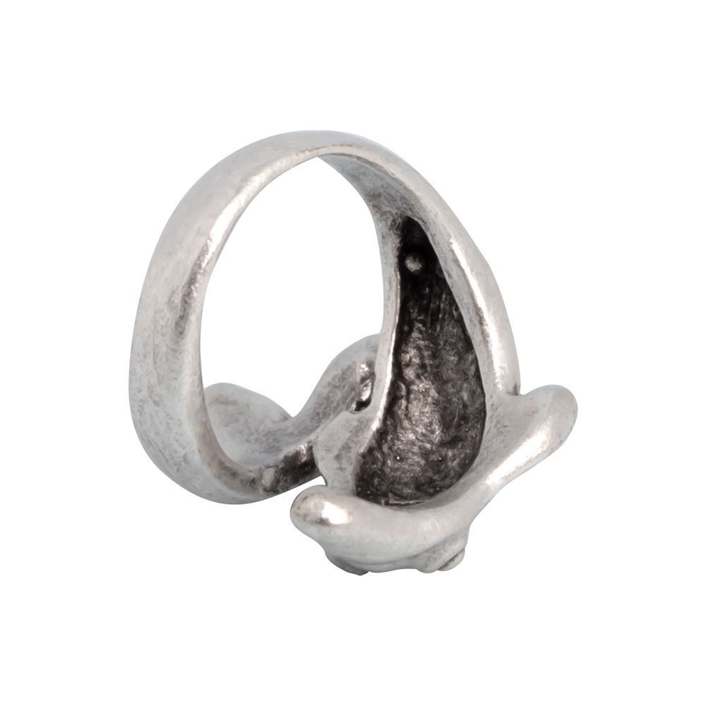 Кольцо бижутерное Дельфин OTOKODESIGN 54072 серебристое р.OS