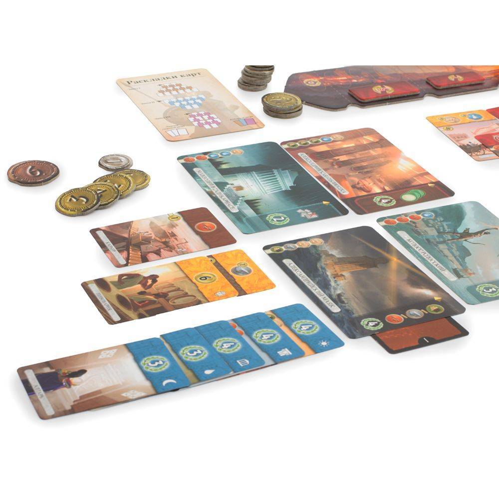 Купить настольная игра Asmodee 7 Чудес, Дуэль (7 Wonders Duel), цены на  Мегамаркет | Артикул: 100024037910