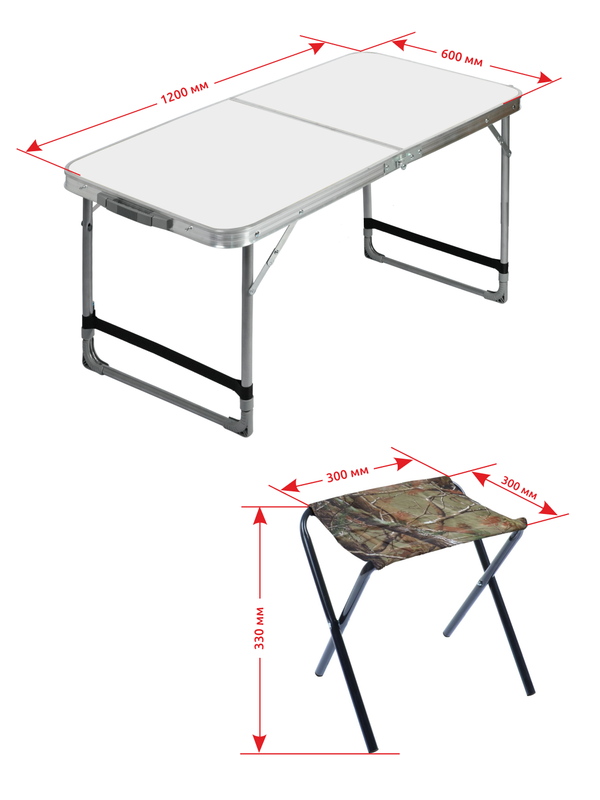 Набор для пикника активель стол и 4 стула