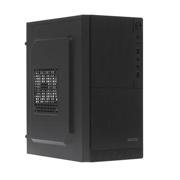 Корпус компьютерный Ginzzu B190 (17221) черный - купить в cenam.net (север), цена на Мегамаркет