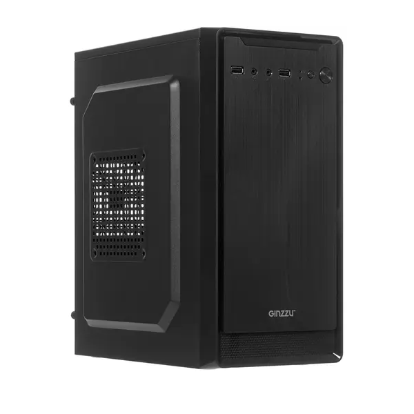 Корпус компьютерный Ginzzu B180 (17220) черный - купить в CENAM.NET (Москва), цена на Мегамаркет