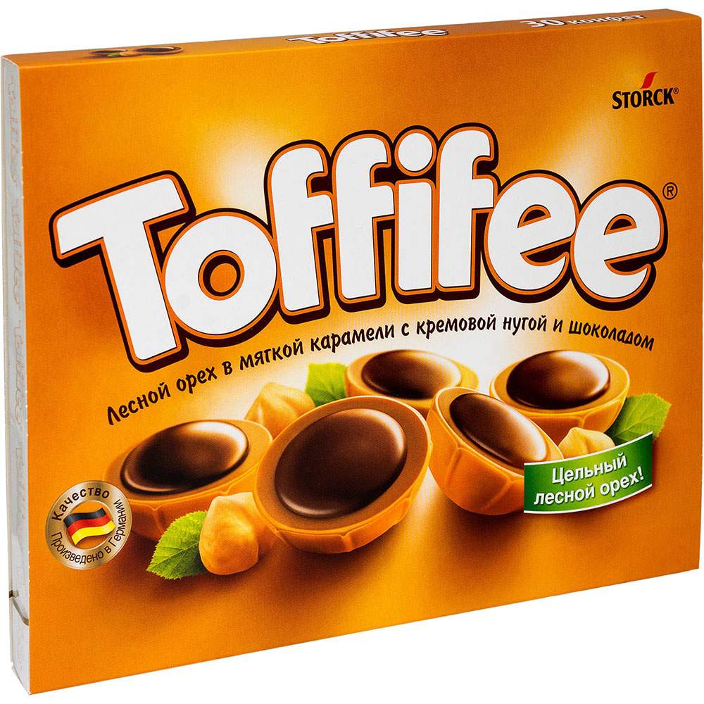 Набор конфет Toffifee Санта-Клаус 250г