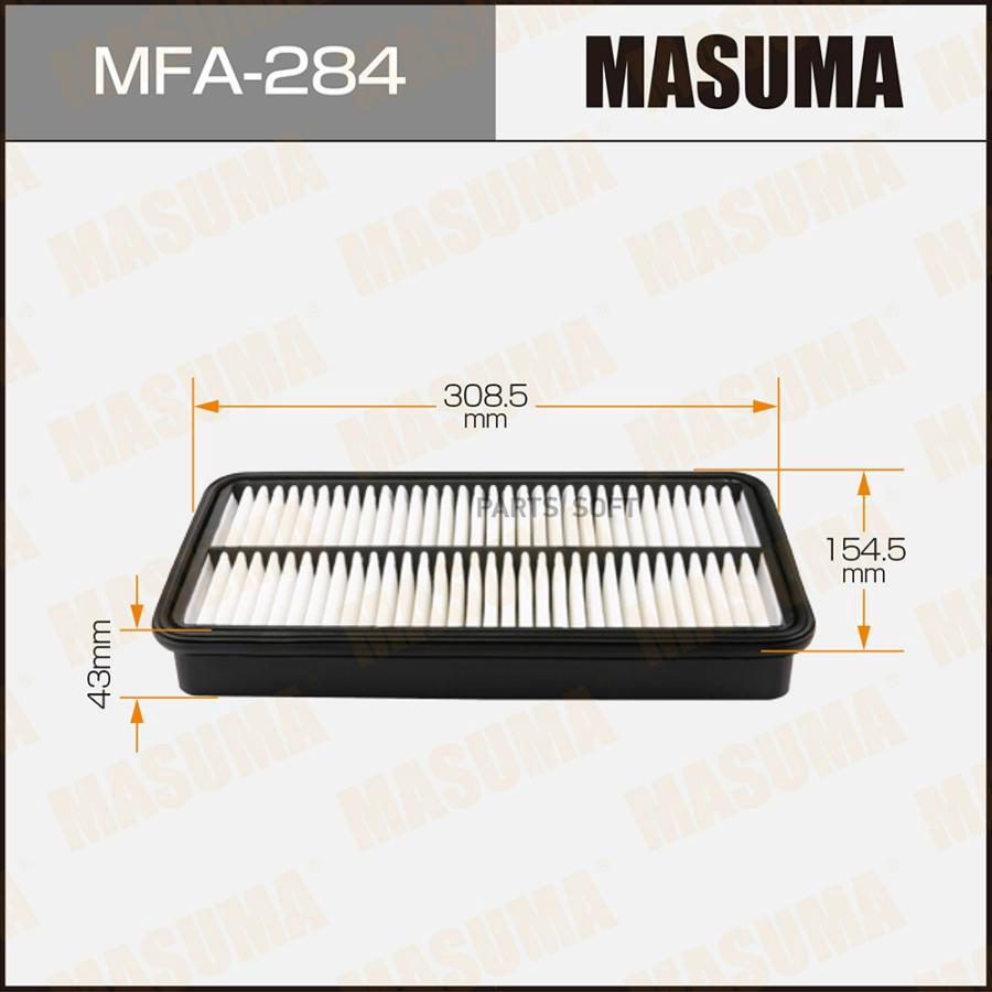 Купить фильтр воздушный TOYOTA/LEXUS 90-02 MASUMA MFA-284, цены на Мегамаркет | Артикул: 100040182789