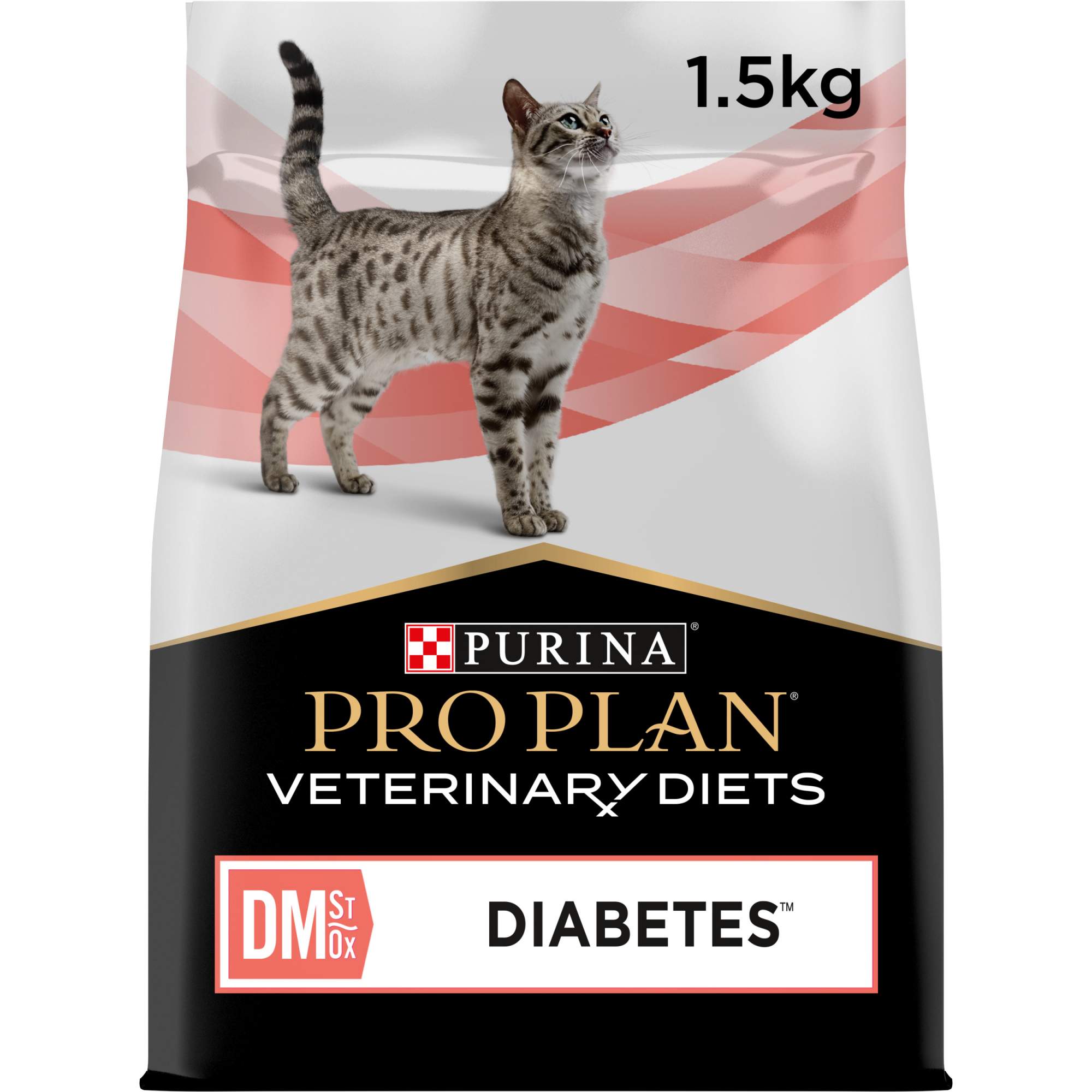 Сухой корм для кошек PRO PLAN VETERINARY DIETS DM при сахарном диабете, 1,5 кг