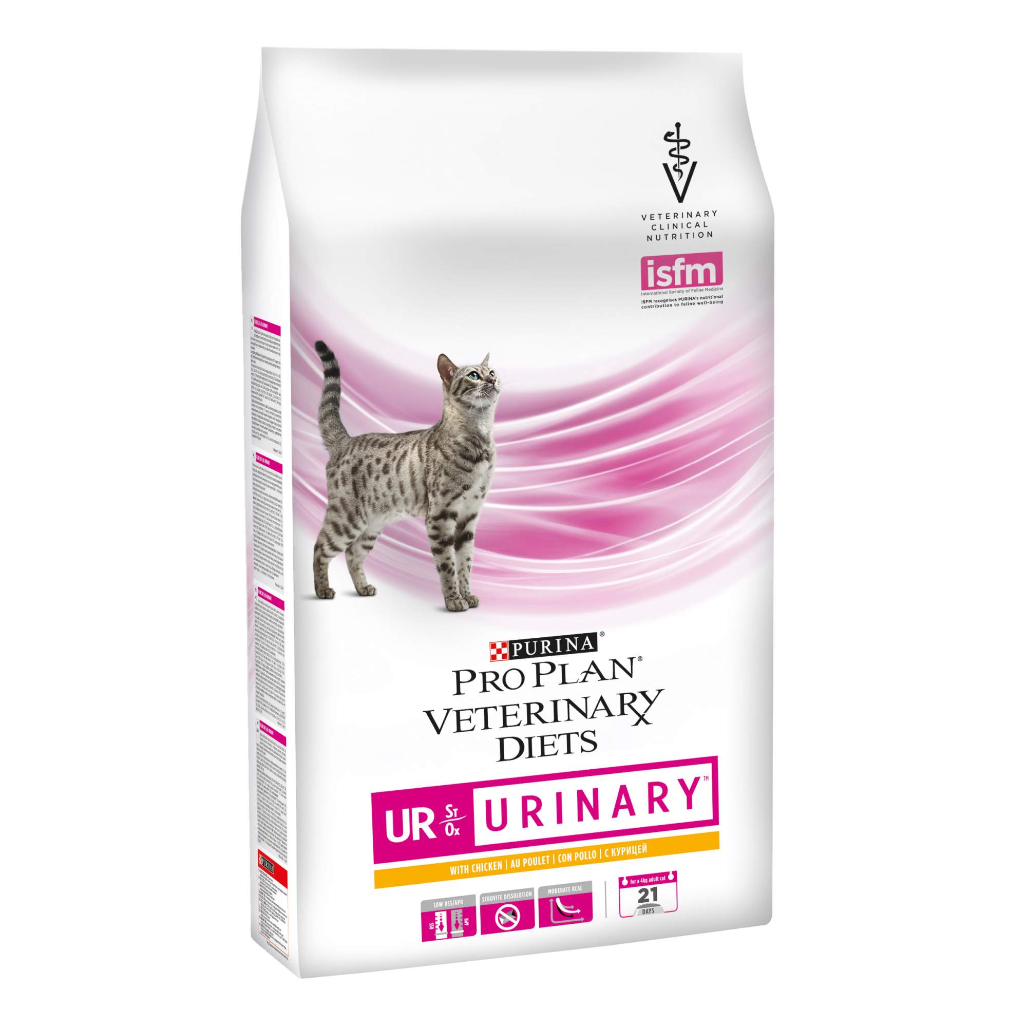 Сухой корм для кошек Pro Plan Veterinary Diets UR Urinary, при МКБ, курица, 1,5кг