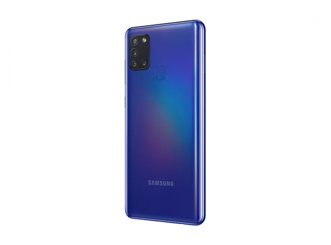 Смартфон Samsung Galaxy A21s 4/64GB Blue (SM-A217FZBOSER), купить в Москве,  цены в интернет-магазинах на Мегамаркет