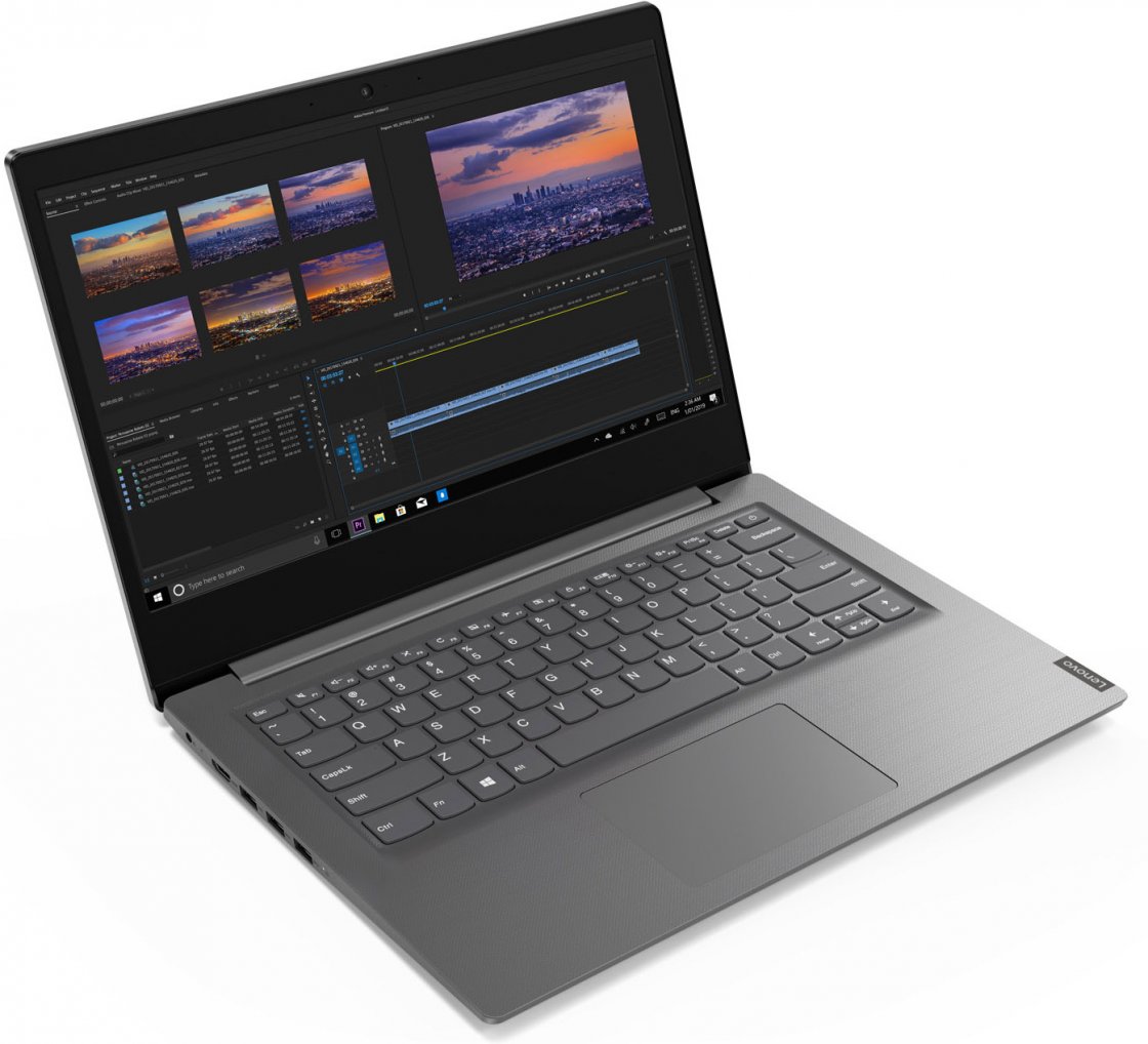 Ноутбук Lenovo V14 IIL Gray (82C400XARU)