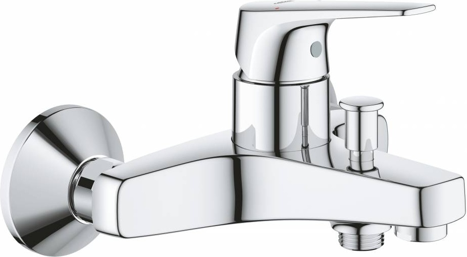 Смеситель для ванны Grohe BauFlow 23601000, хром (новая модель вместо 32811000) - купить в ImperiaTechno SPB, цена на Мегамаркет