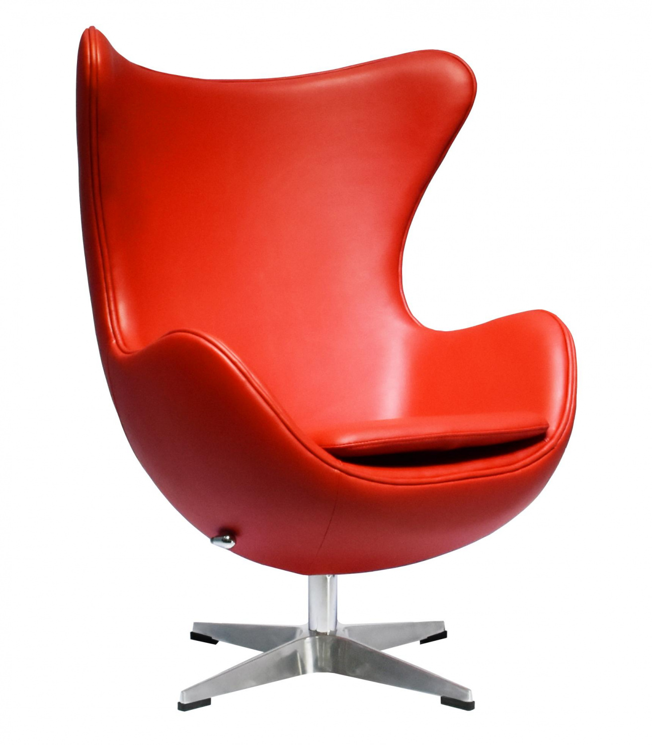 Кресло Bradex Home EGG CHAIR FR 0481, красный - купить в Москве, цены на Мегамаркет