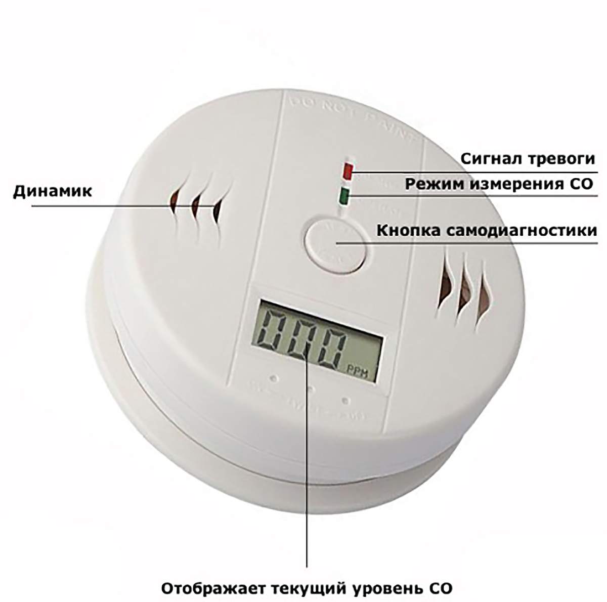 Сигнализатор-детектор CO CMA-04 / Датчик - измеритель CO угарного газа/