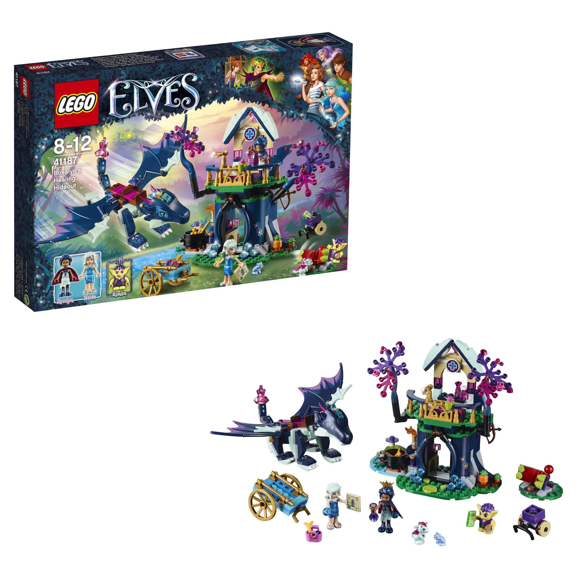 Купить конструктор LEGO Elves Тайная лечебница Розалин (41187), цены на Мегамаркет | Артикул: 100000093474