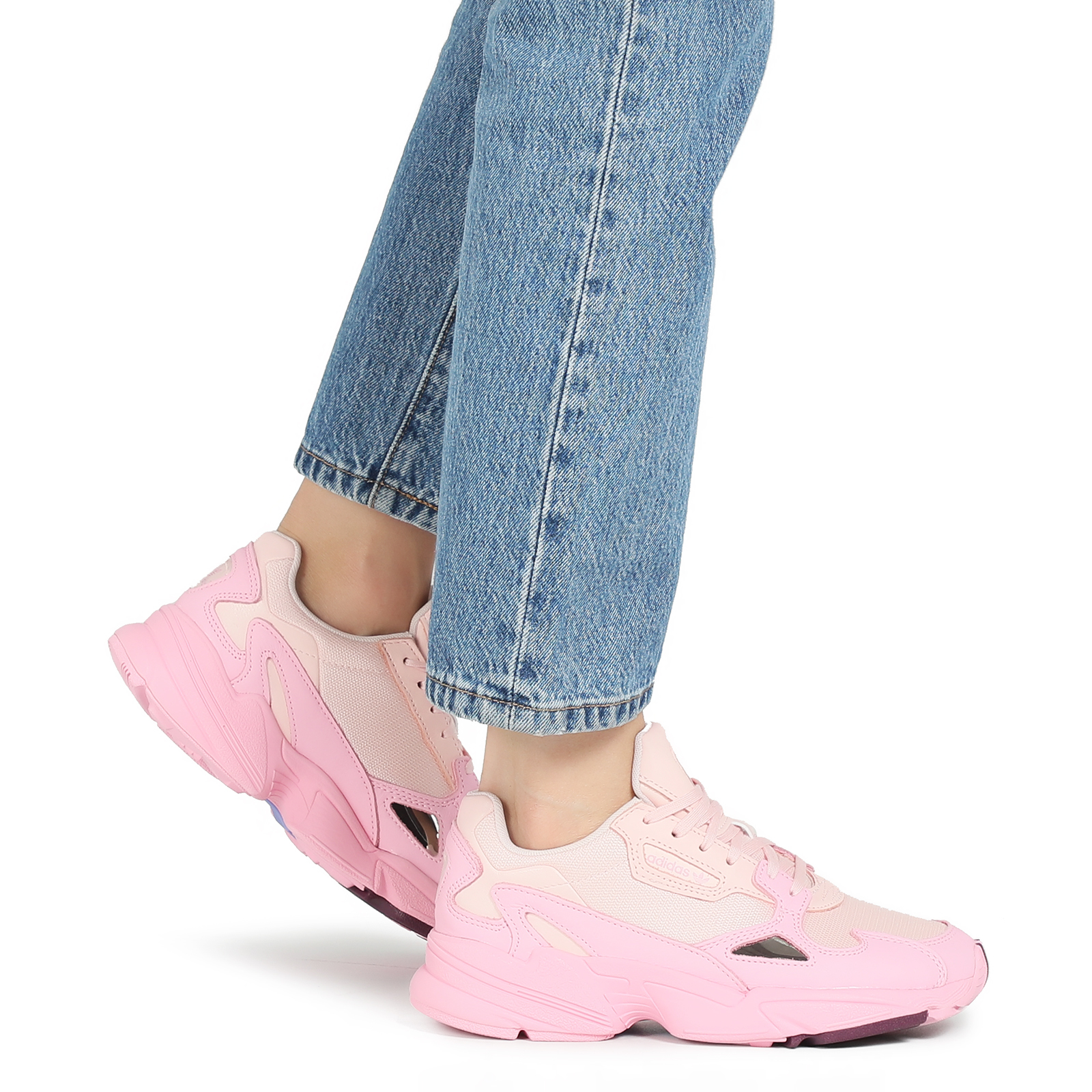 Adidas falcon hotsell rose femme