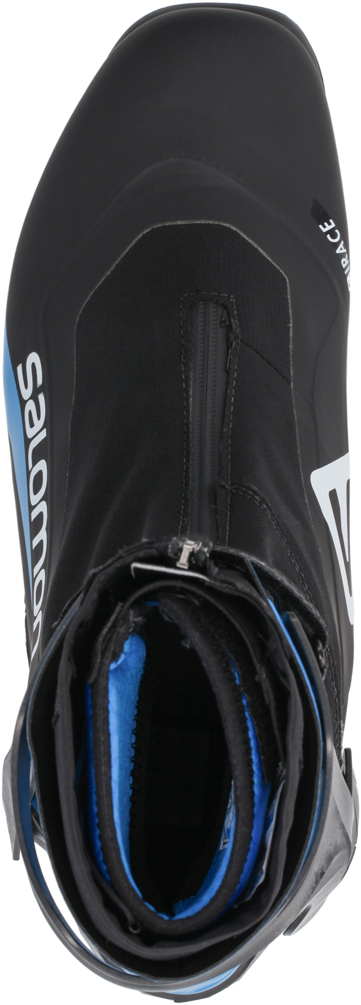 Ботинки для беговых лыж Salomon S/Race Carbon Skate Prolink 2021, black/blue, 43