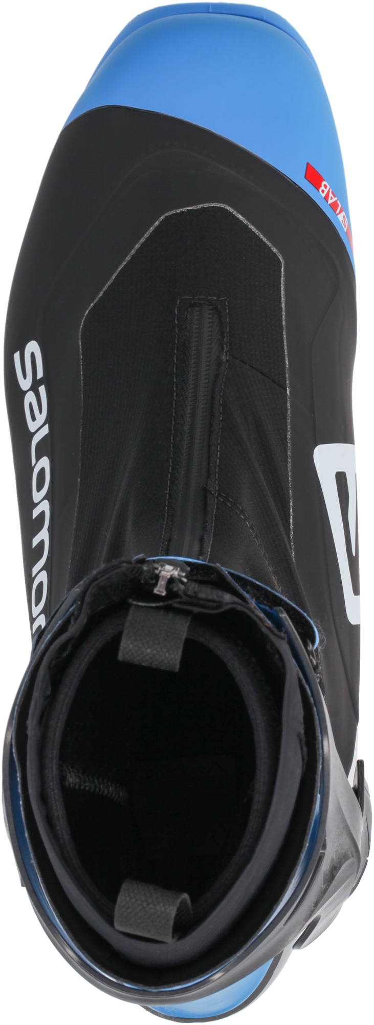 Ботинки для беговых лыж Salomon S/Lab Carbon Skate Prolink 2021, black/blue, 43