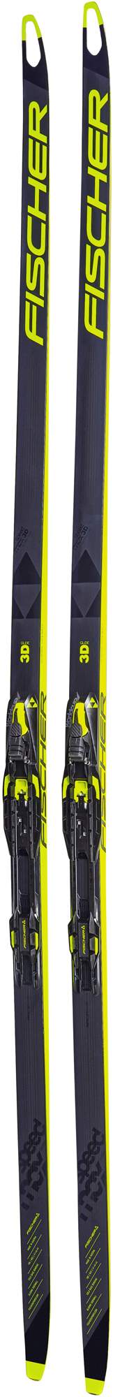 Беговые лыжи Fischer Speedmax 3D Skate Plus Med IFP 2021, black/yellow, 191 см