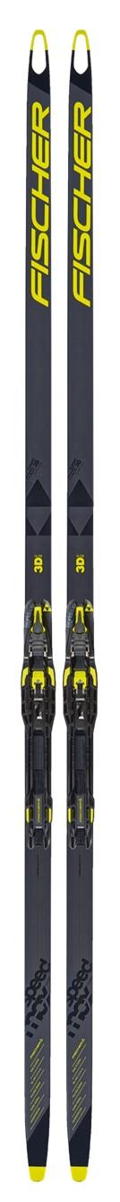 Беговые лыжи Fischer Speedmax 3D Skate Plus Med IFP 2021, black/yellow, 191 см