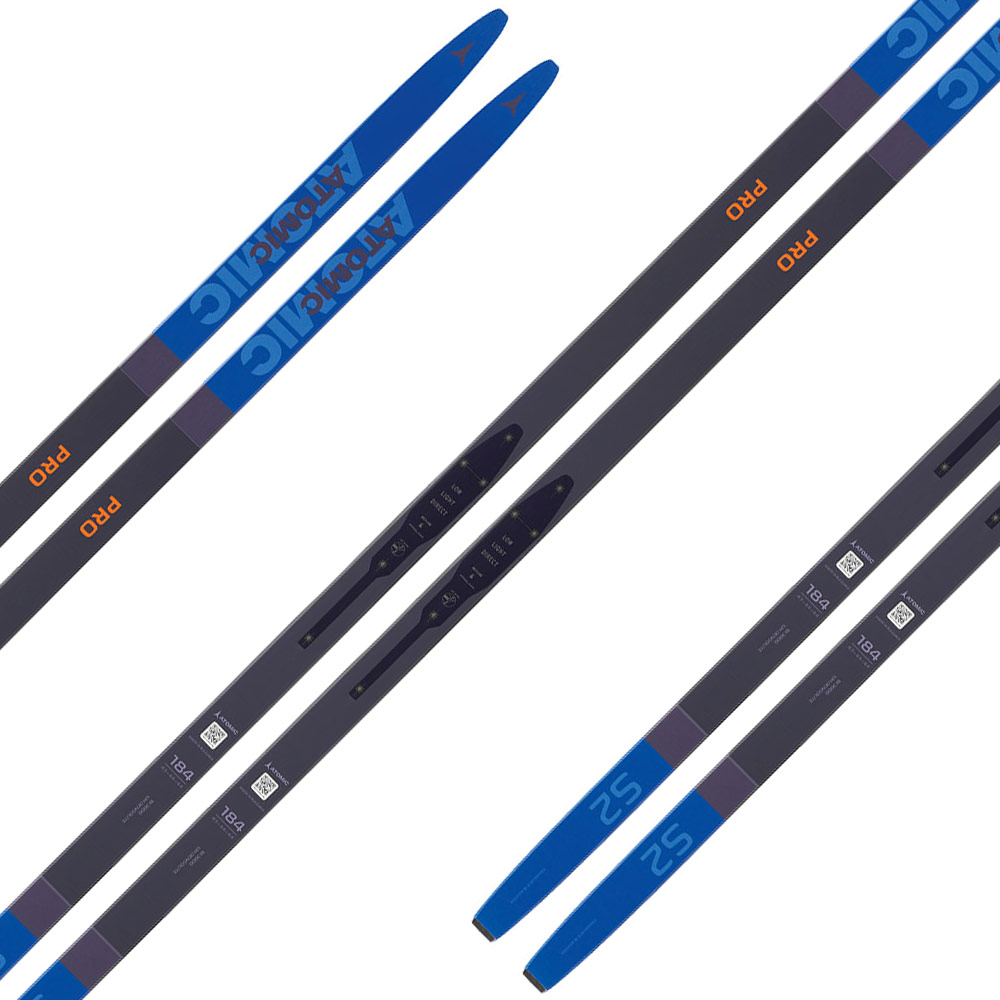 Миниатюра Беговые лыжи Atomic Pro S2 2020, blue/black/orange, 186 см № 3.