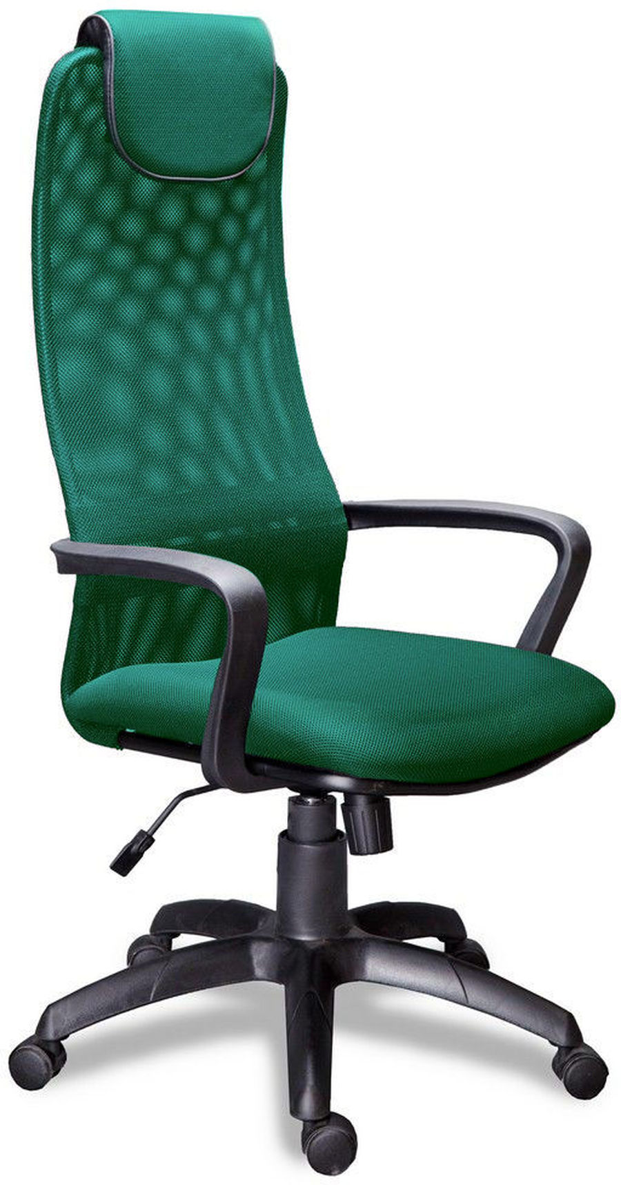 Кресло руководителя Фокс PL/Ткань сетка зеленая