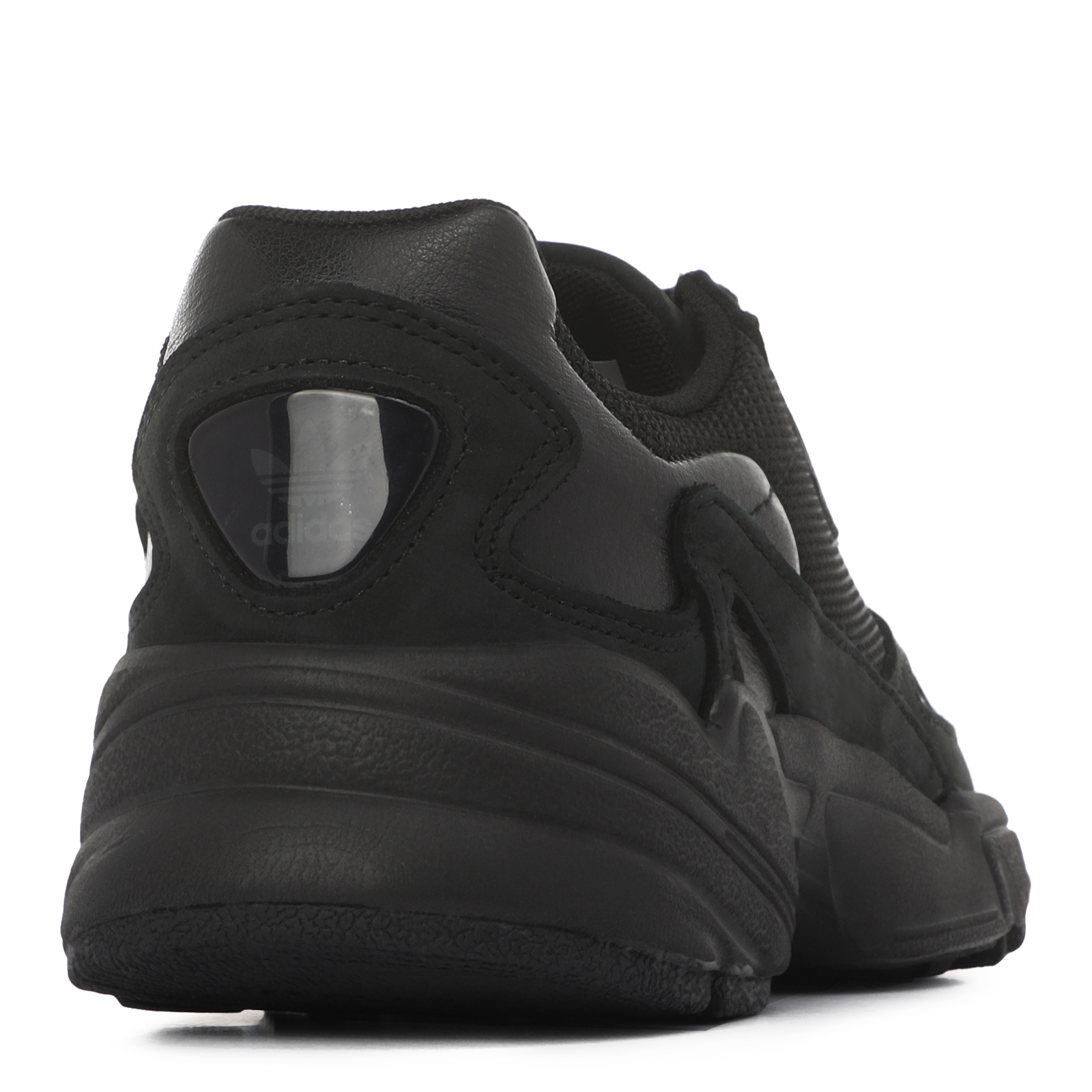 Adidas falcon 2025 all black