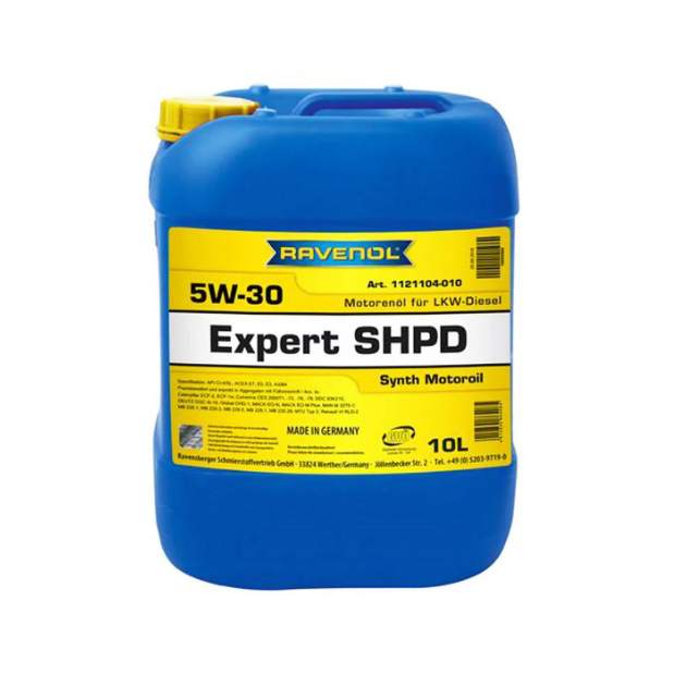 Моторное масло Ravenol Expert SHPD 5W30 10л - купить в Москве, цены на Мегамаркет | 100026734568