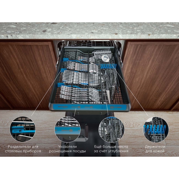 Встраиваемая посудомоечная машина Electrolux Intuit 700 EEM923100L