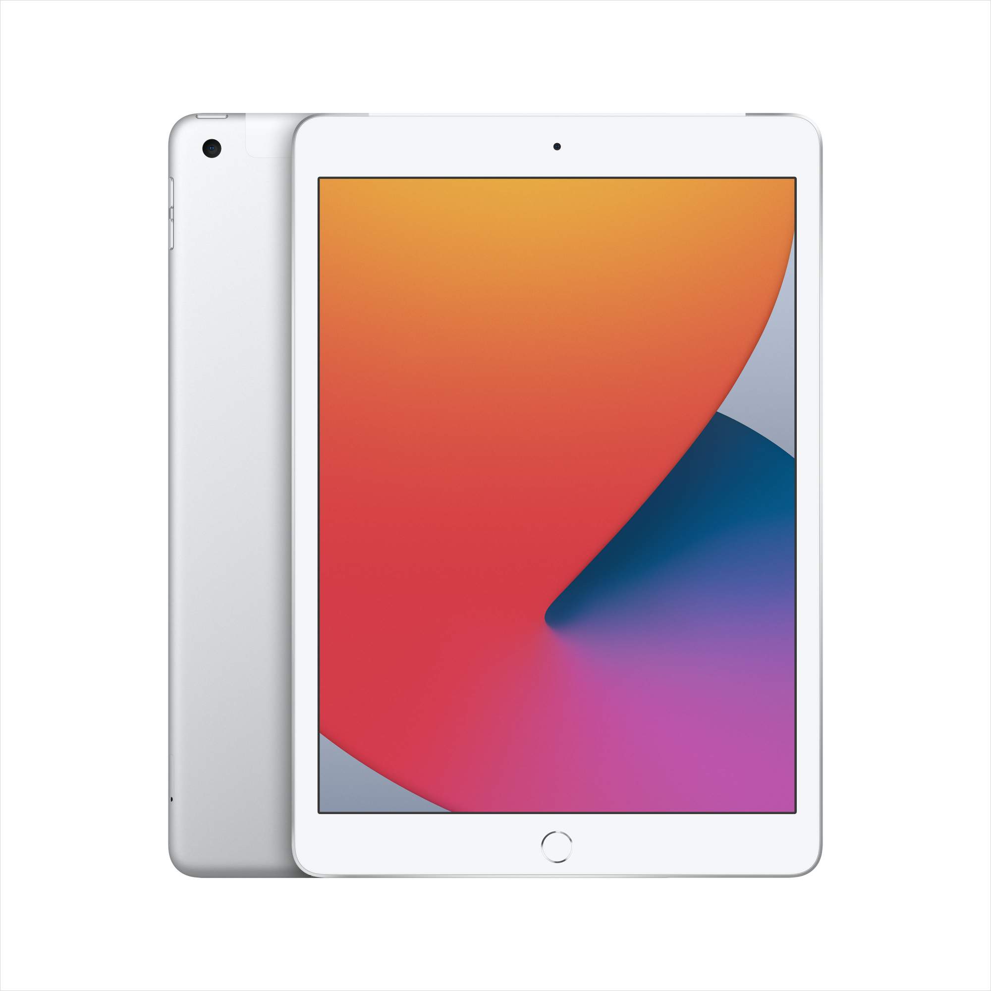 Планшет Apple iPad (2020) 128GB Wi-Fi+Cellular Silver (MYMM2RU/A)