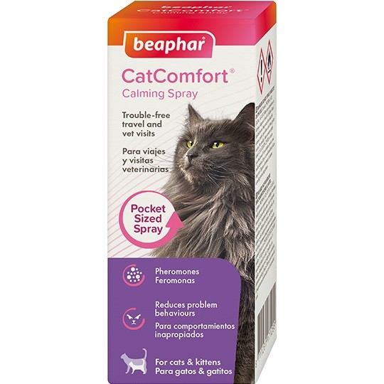 Спрей для привлечение к месту для кошек Beaphar Cat Comfort, без запаха, 60 мл