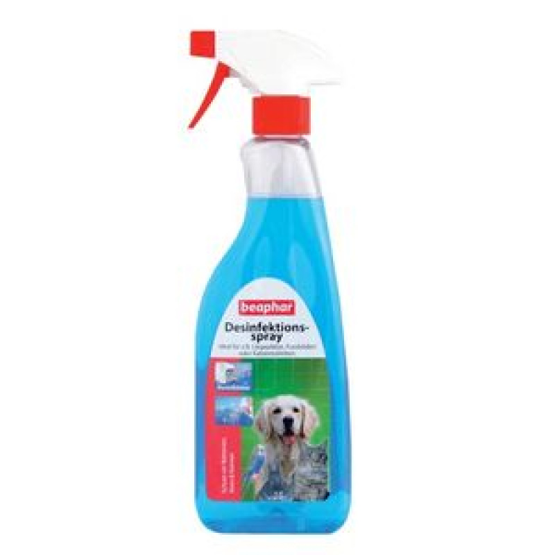 Спрей для дезинфекции мест обитания животных Beaphar Desinfections-spray, 500мл
