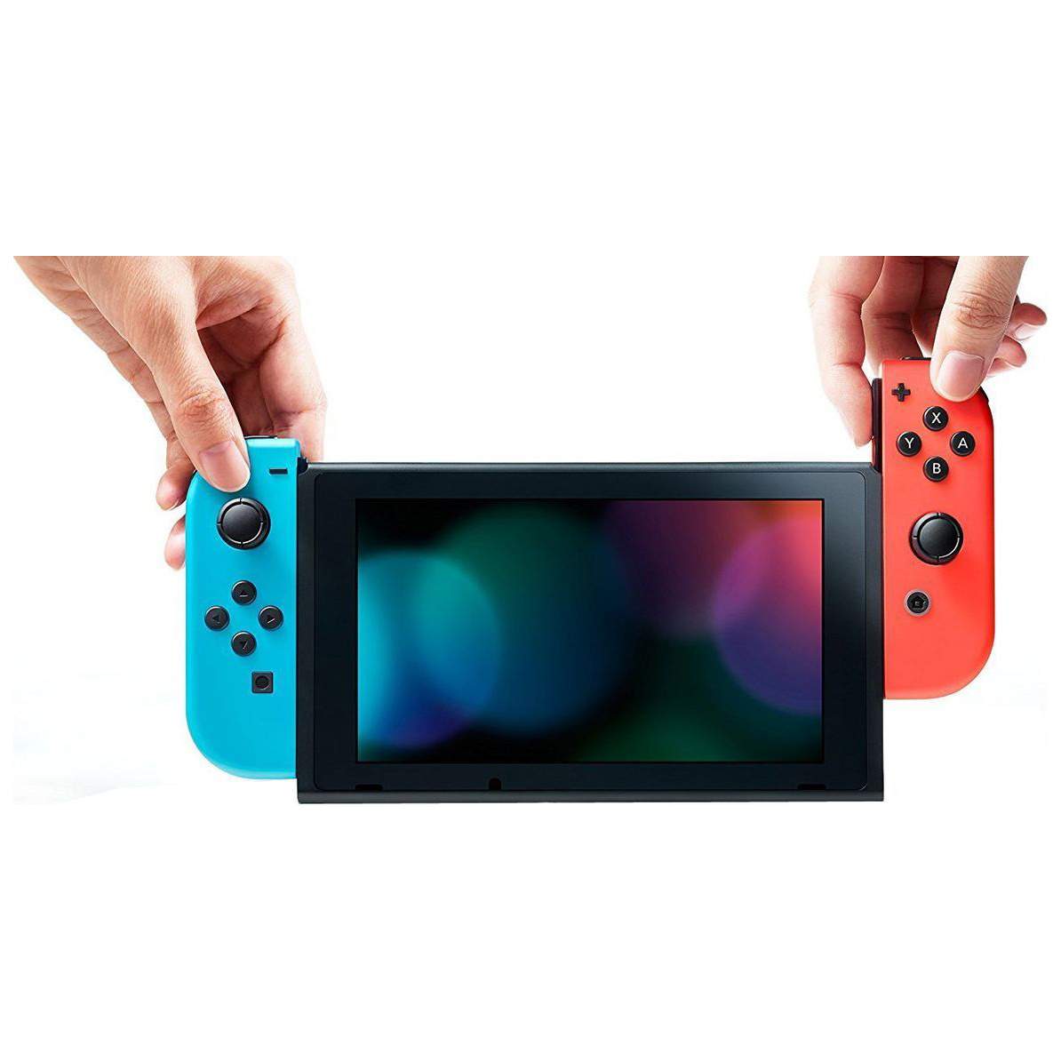 Портативная игровая консоль Nintendo Switch v1 Red Blue - характеристики и  описание на Мегамаркет | 100002457988