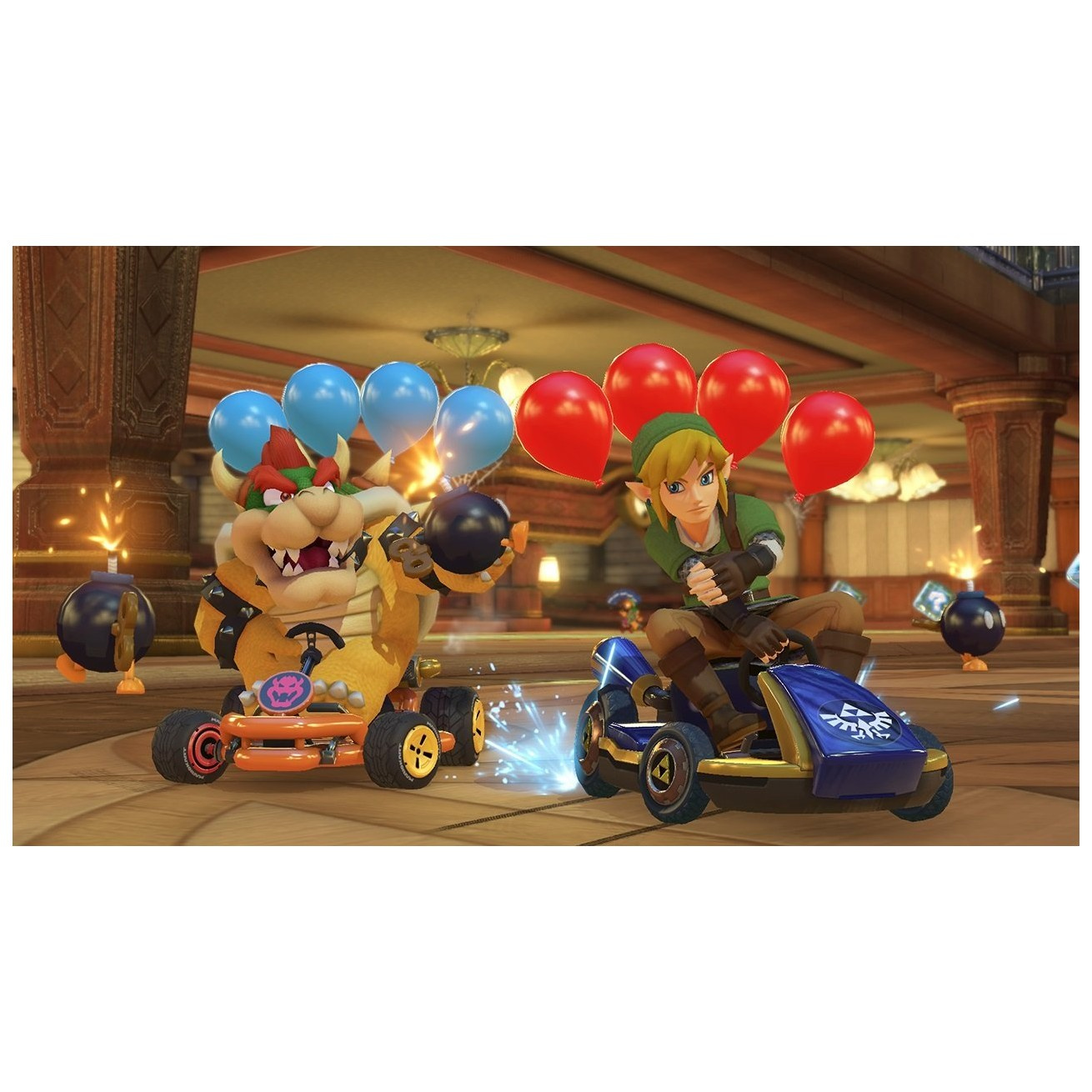 Игра Mario Kart 8 Deluxe для Nintendo Switch - отзывы покупателей на  маркетплейсе Мегамаркет | Артикул: 100002457850