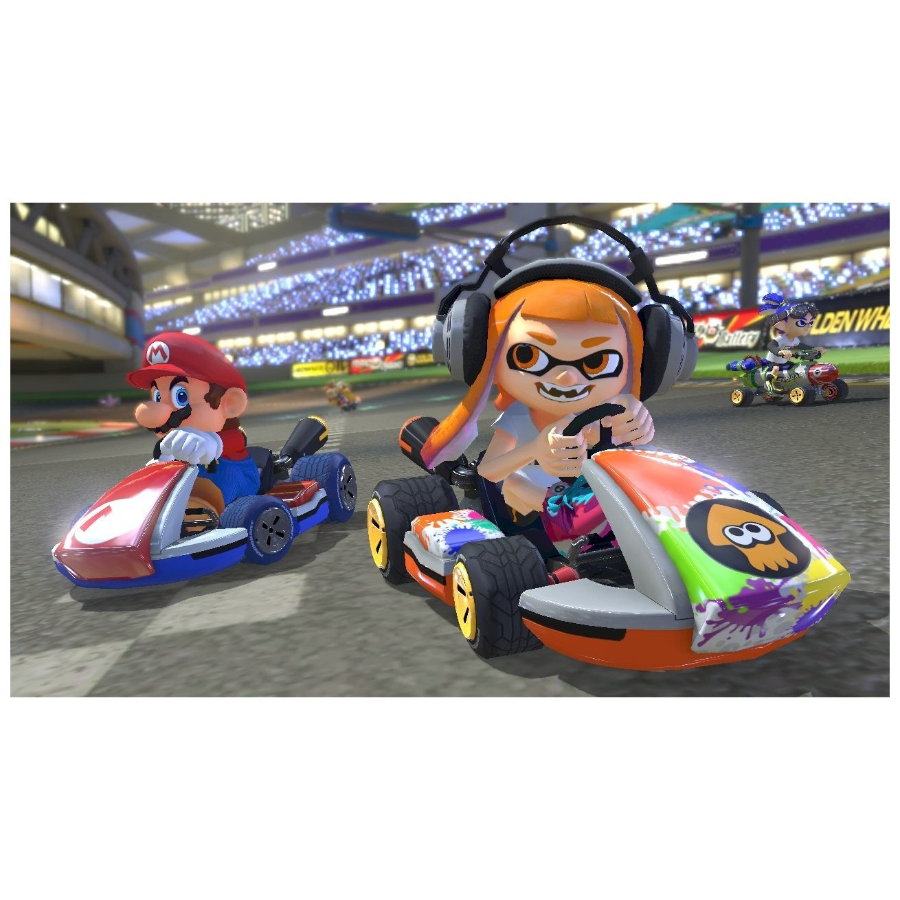 Игра Mario Kart 8 Deluxe для Nintendo Switch - купить в Денди-Ленд, цена на  Мегамаркет