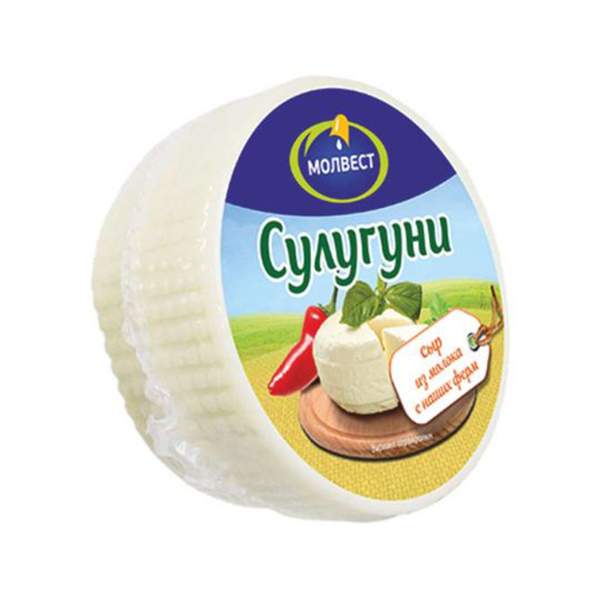Сыр Молвест сулугуни 45% 300 г