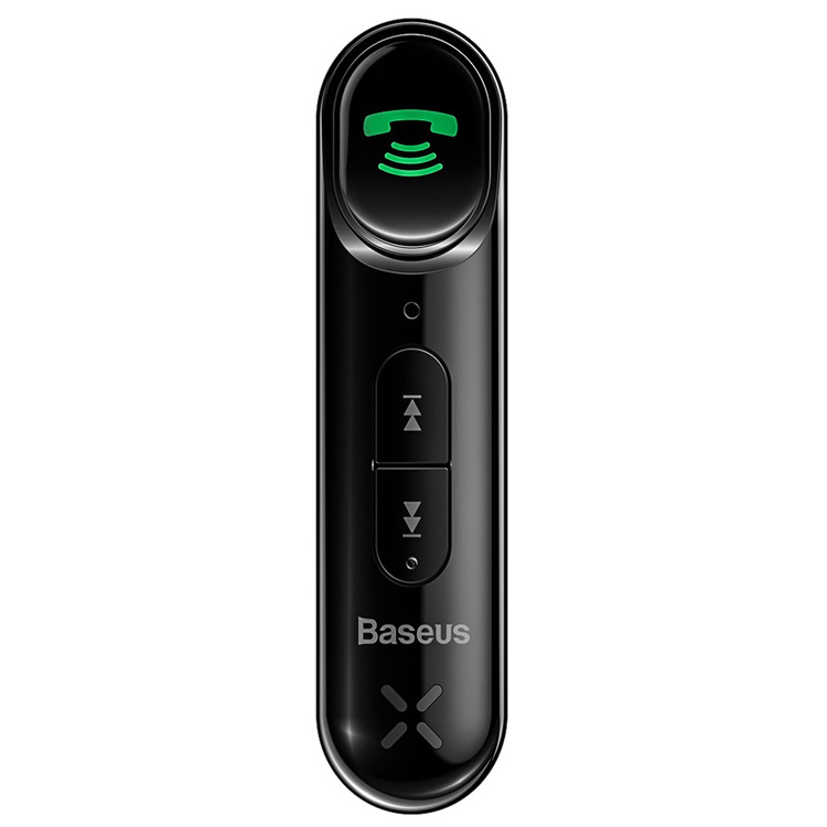 Bluetooth адаптер Baseus Qiyin AUX Car Receiver Black (WXQY-01)