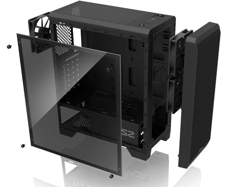 Как разобрать корпус компьютера zalman