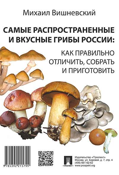 Книга Самые распространенные и вкусные грибы России: как правильно отличить, собрать и ...