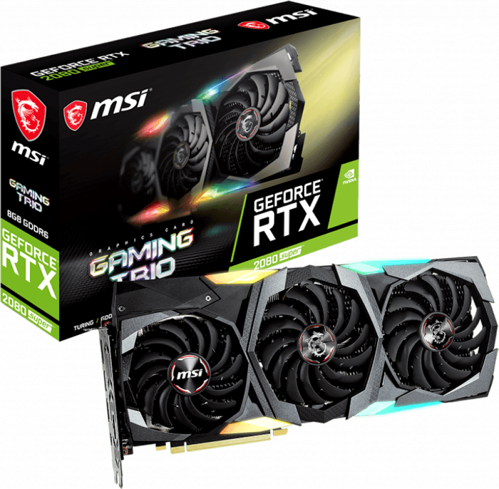 Видеокарта MSI NVIDIA GeForce RTX 2080 Super Gaming X TRIO – купить в  Москве, цены в интернет-магазинах на Мегамаркет