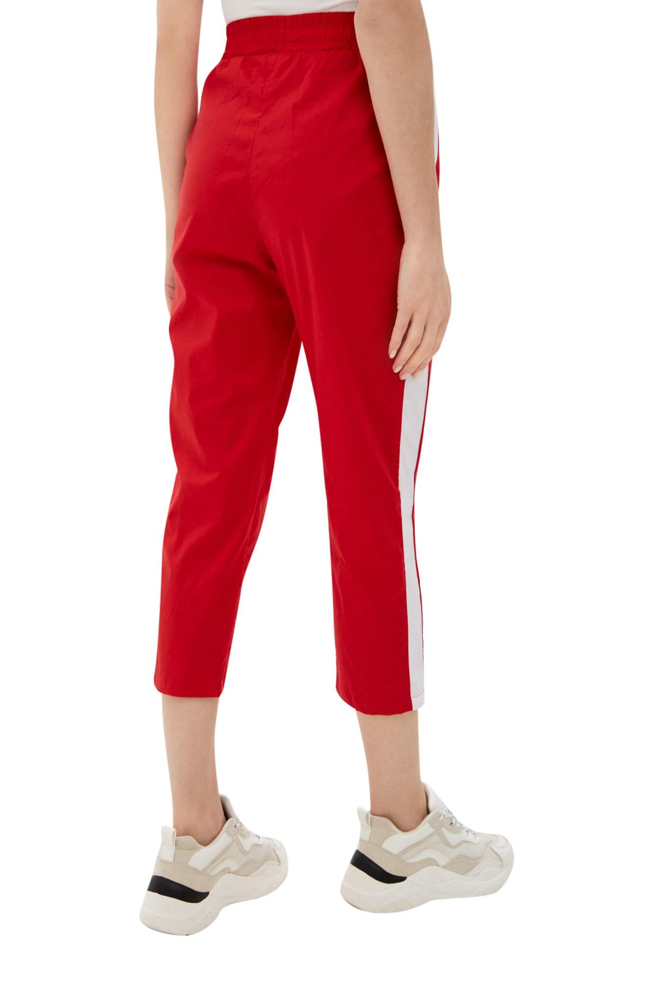Спортивные брюки женские Peche Monnaie Bandes красные S