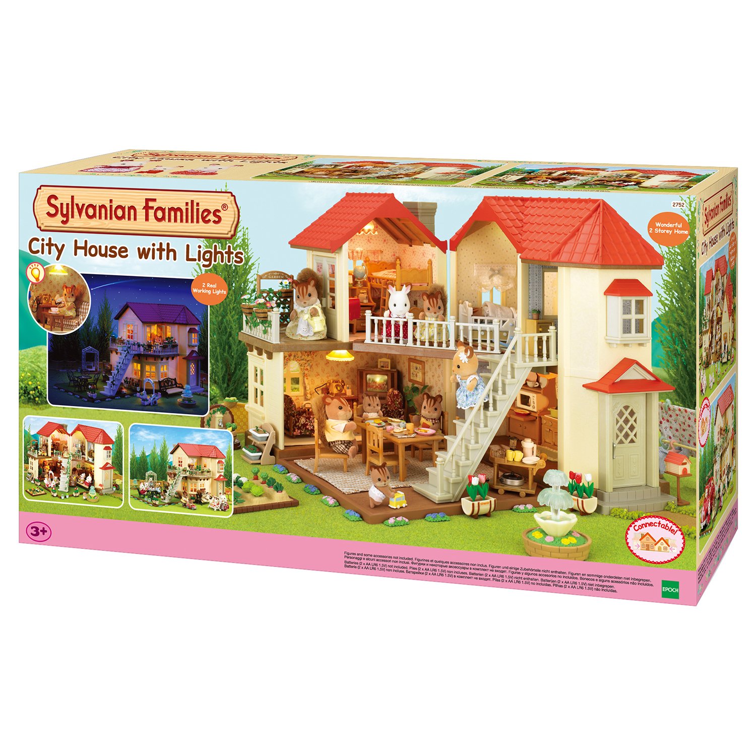 Игровой набор Epoch Sylvanian Families Большой дом со светом – купить в  Москве, цены в интернет-магазинах на Мегамаркет