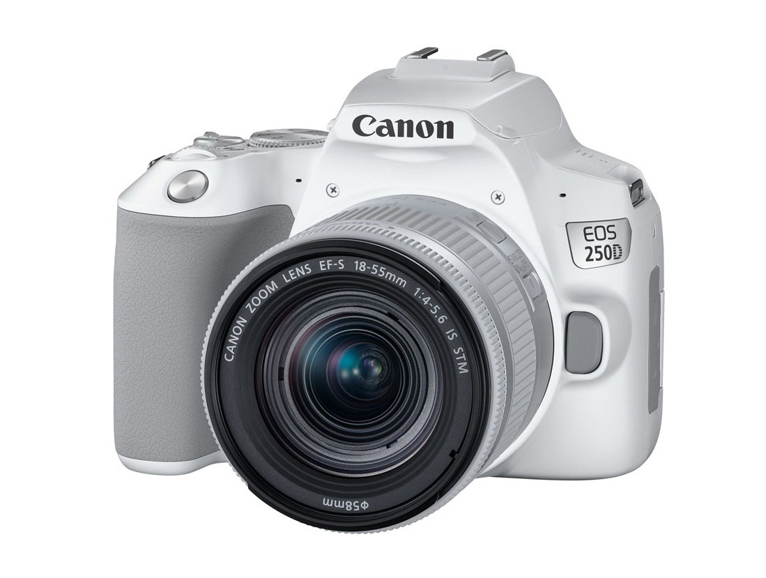 Фотоаппарат зеркальный Canon EOS 250D 18-55mm IS STM White, купить в Москве, цены в интернет-магазинах на Мегамаркет