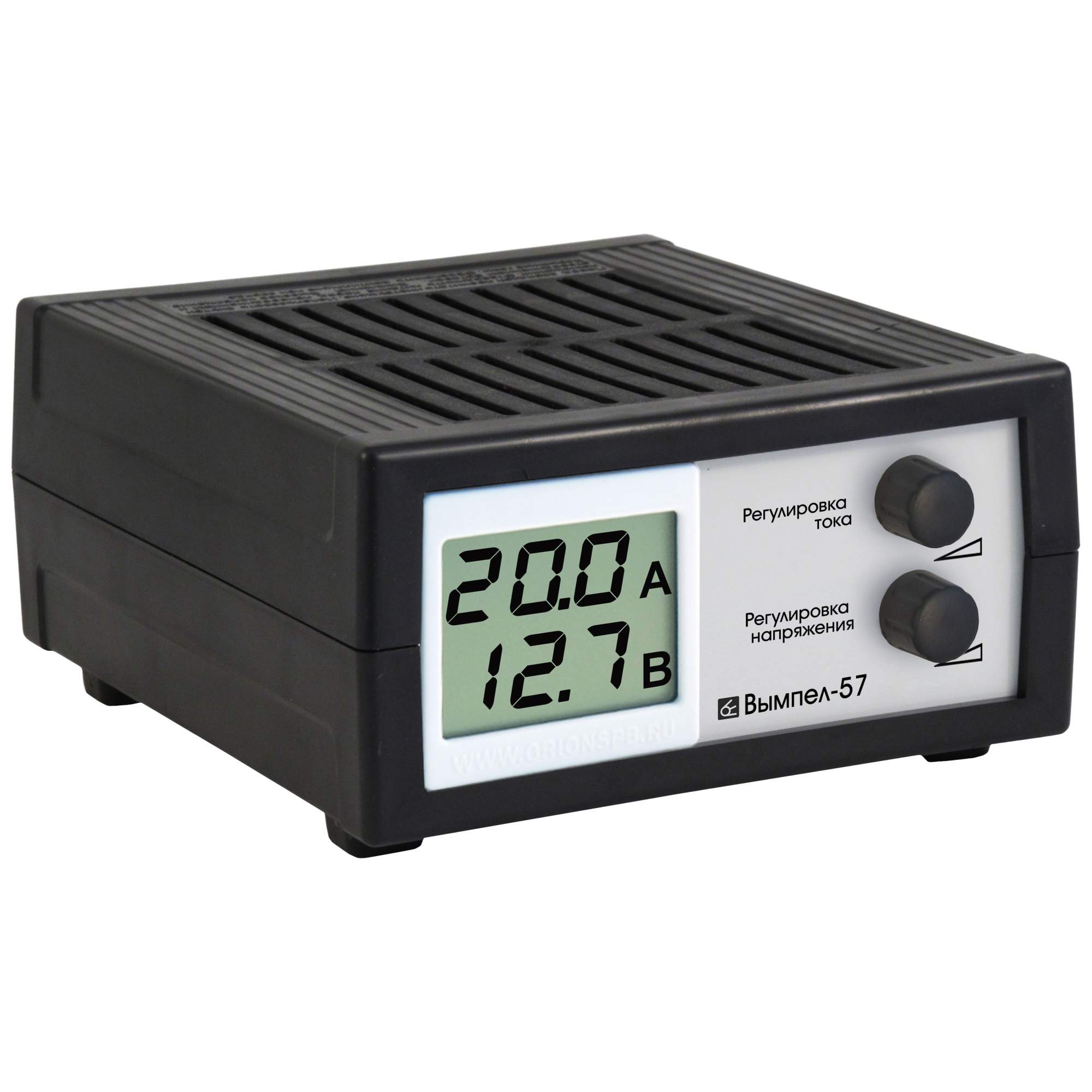 Устройство зарядное Вымпел 0-20A Вымпел-57 (7,4-18В, сегментный ЖК инд ...